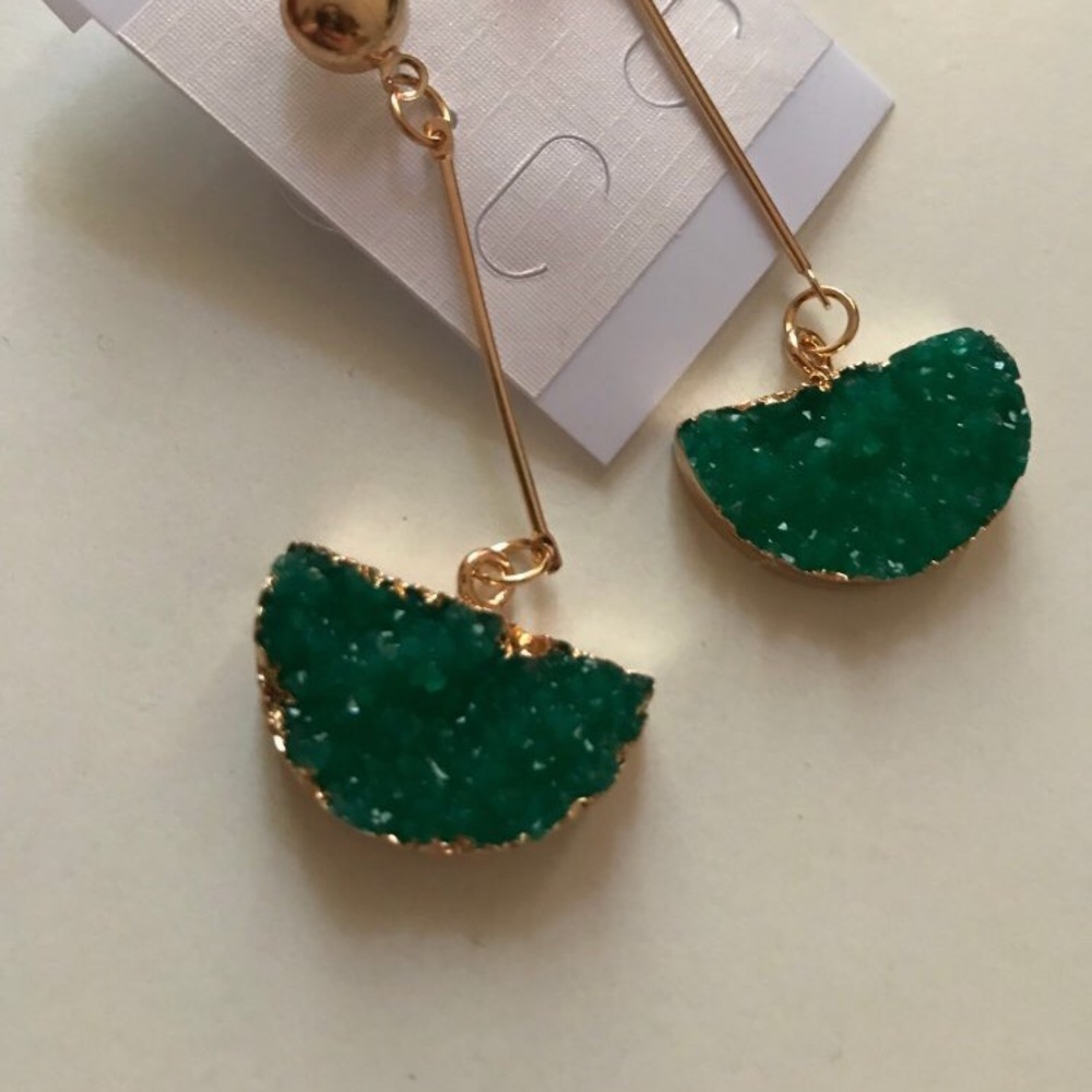 ‘Becca’ Druzy earrings - Picture 3 of 5